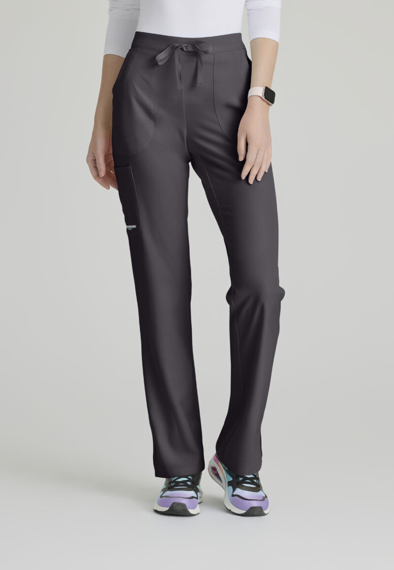 LADIES' GREY SCRUB PANT