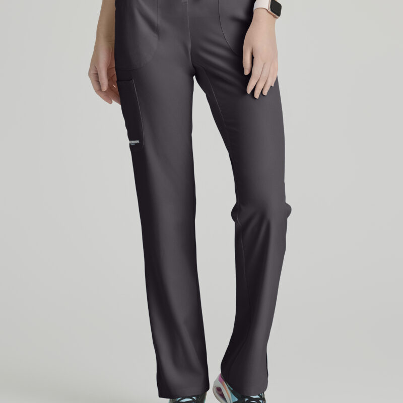 LADIES' GREY SCRUB PANT