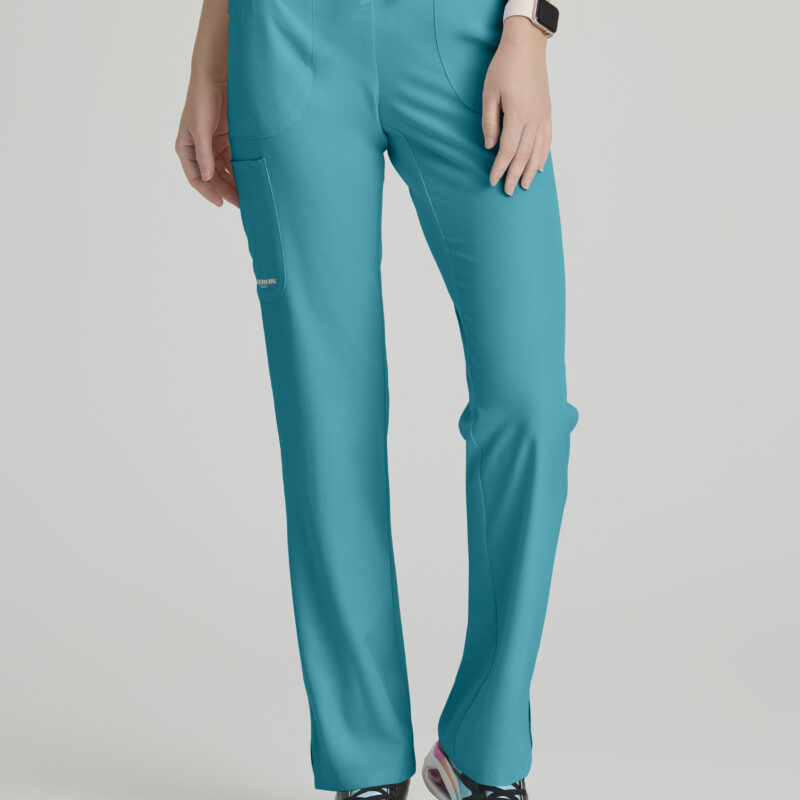 LADIES' TEAL SCRUB PANTS