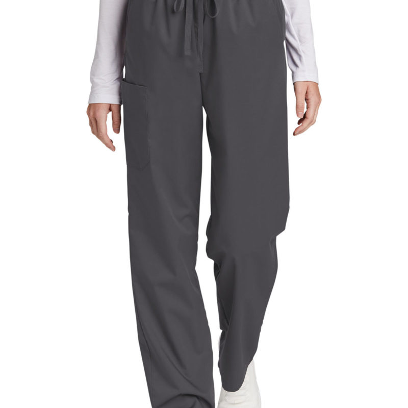 LADIES' GREY SCRUB PANT