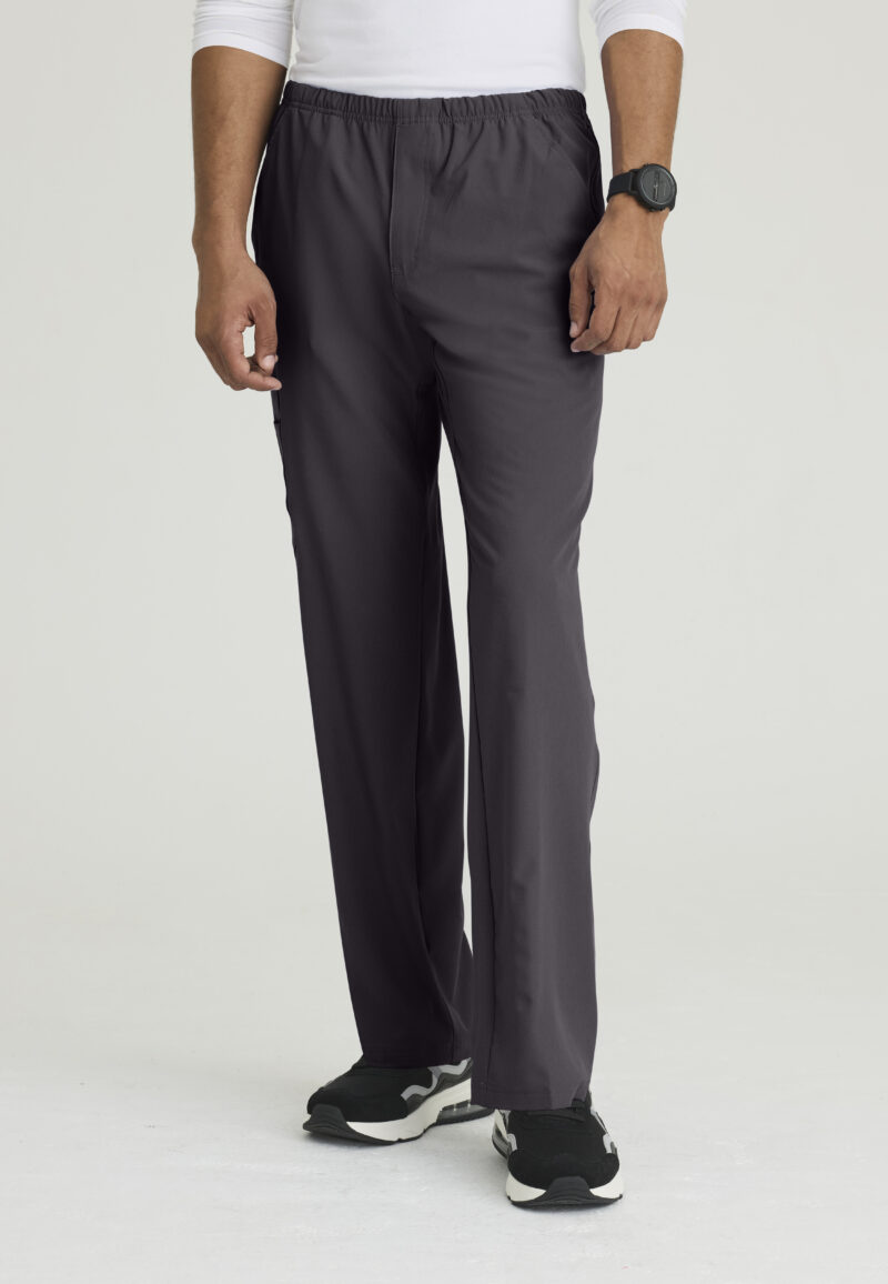 MEN'S GREY SCRUB PANT