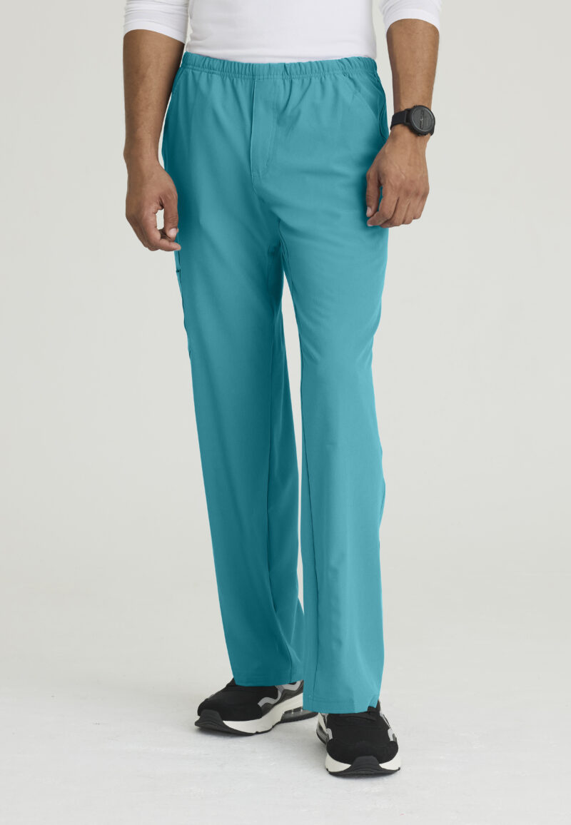 MEN'S TEAL SCRUB PANTS